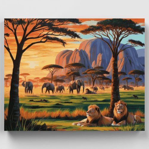 Majestic Deer - Paint by Numbers Kit