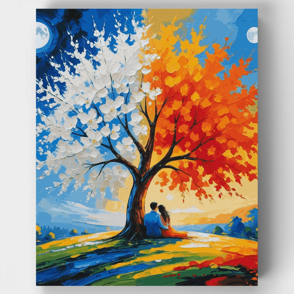 Day and Night Tree of Life - Paint by Numbers Kit