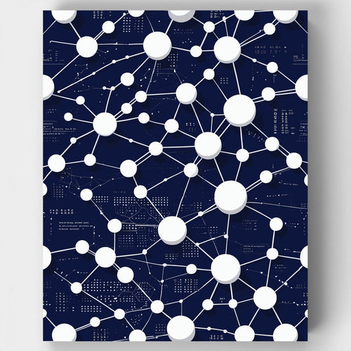 Digital Network - Paint by Numbers Kit