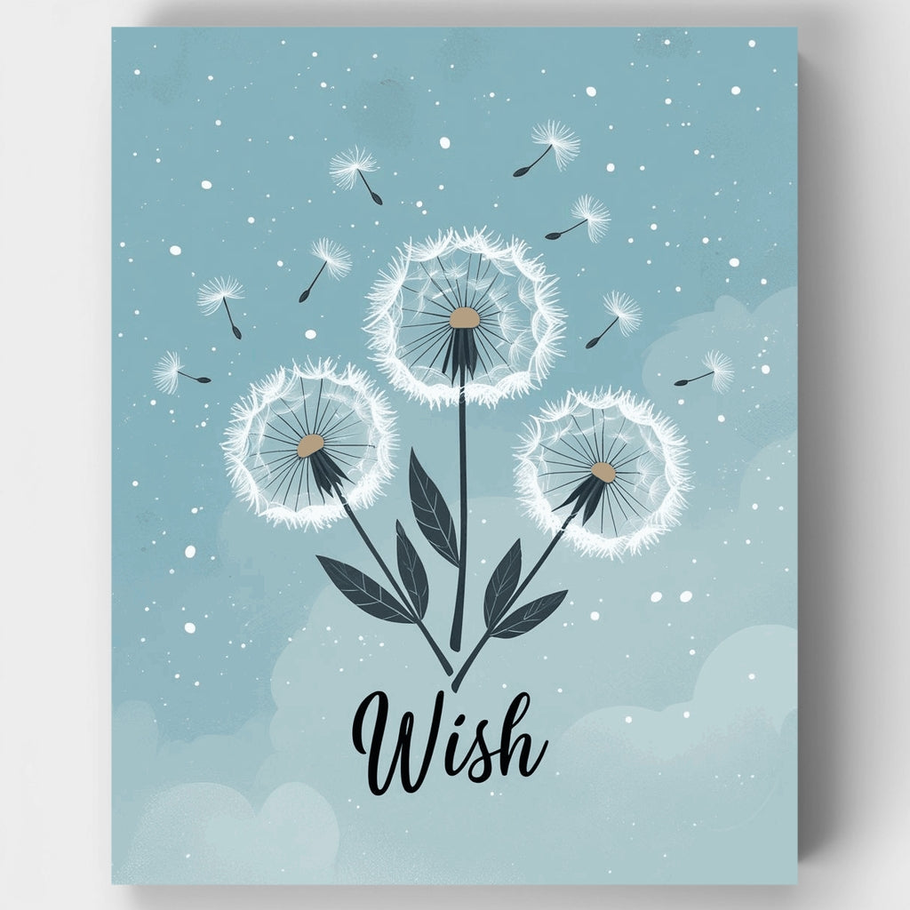 Dandelion Wish - Paint by Numbers Kit
