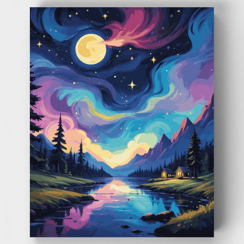 Moonlit Majesty - Paint by Numbers Kit