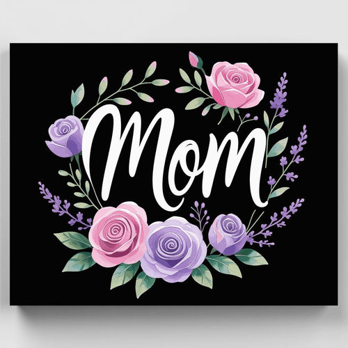 Mom - Paint by Numbers Kit