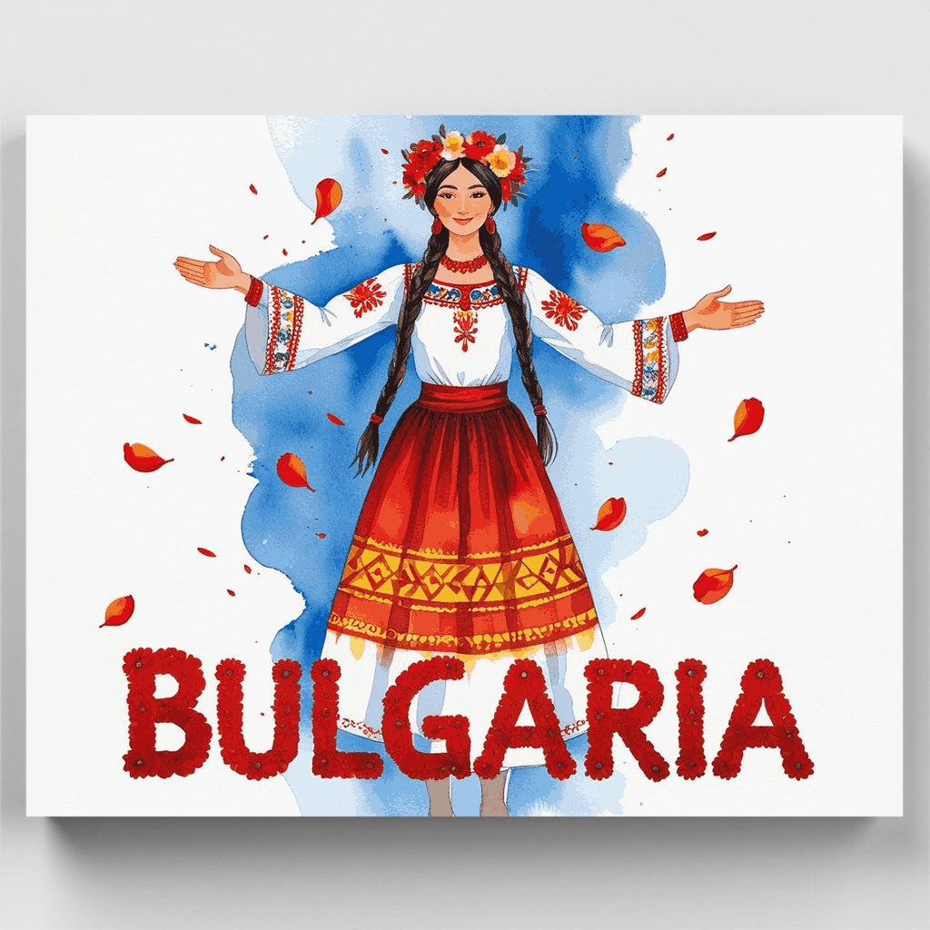 Bulgaria - Kit de pintura por números — Estándar