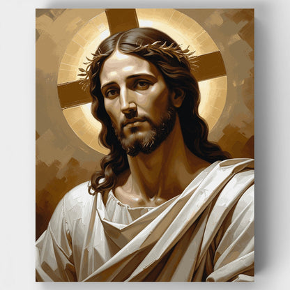 Divine Light Portrait - Paint by Numbers Kit