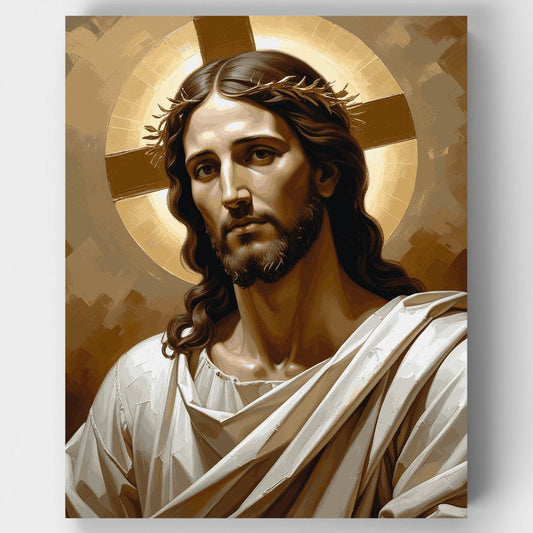 Divine Light Portrait - Paint by Numbers Kit