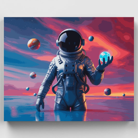 Celestial Explorer - Paint by Numbers Kit