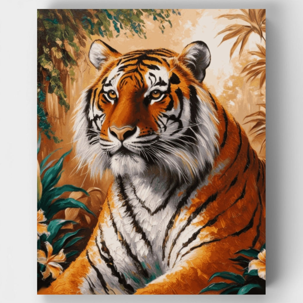 Majestic Bengal Tiger - Paint by Numbers Kit