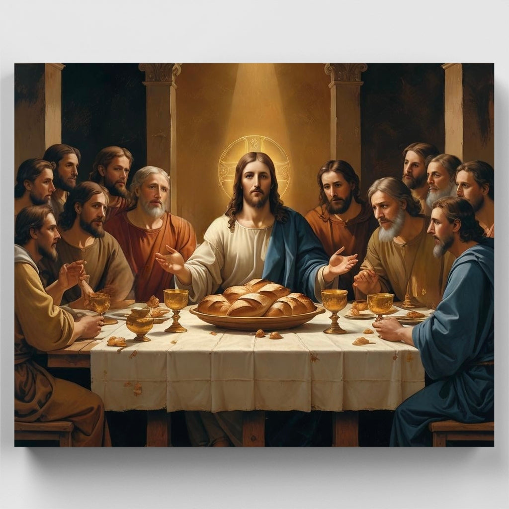 La Última Cena (Moderna) - Kit de pintura por números — Estándar