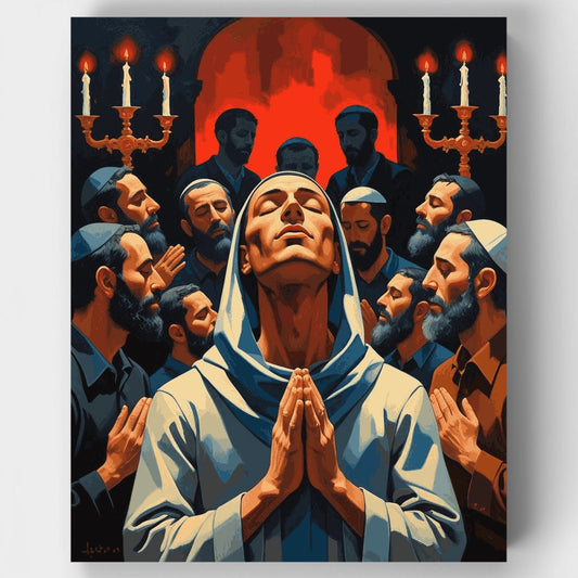 Prayer Ceremony - Paint by Numbers Kit