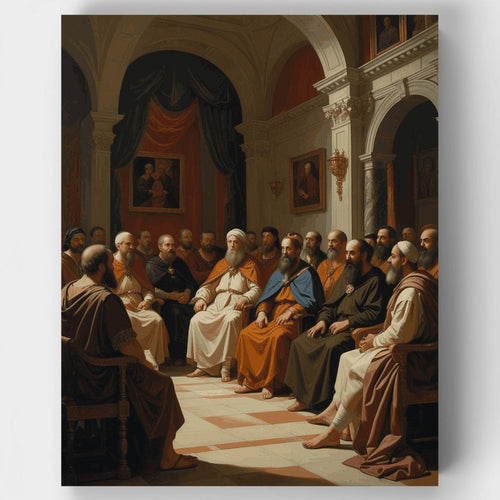 Ottoman Council Assembly - Paint by Numbers Kit