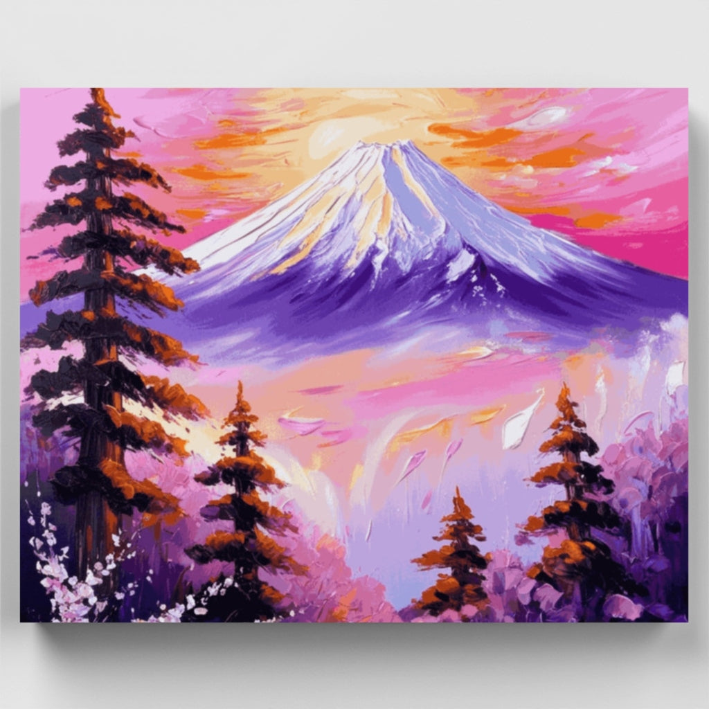Monte Fuji - Kit de pintura por números — Estándar