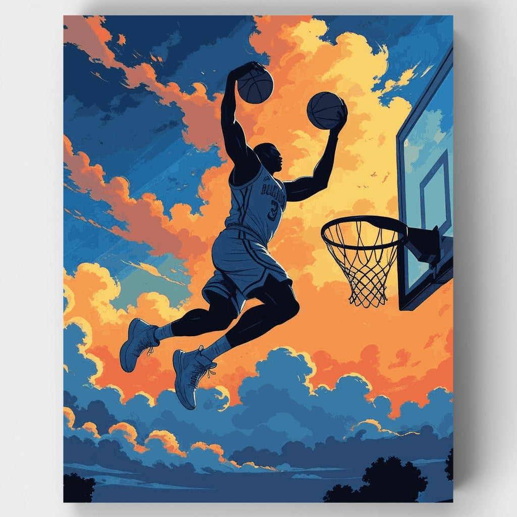 Sueños de Slam Dunk - Kit de pintura por números — Estándar