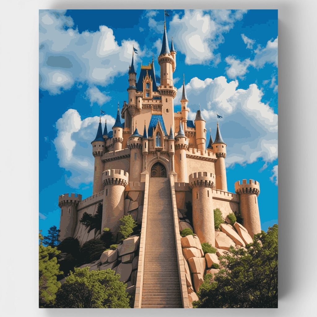 Fantasy Castle - Paint by Numbers Kit