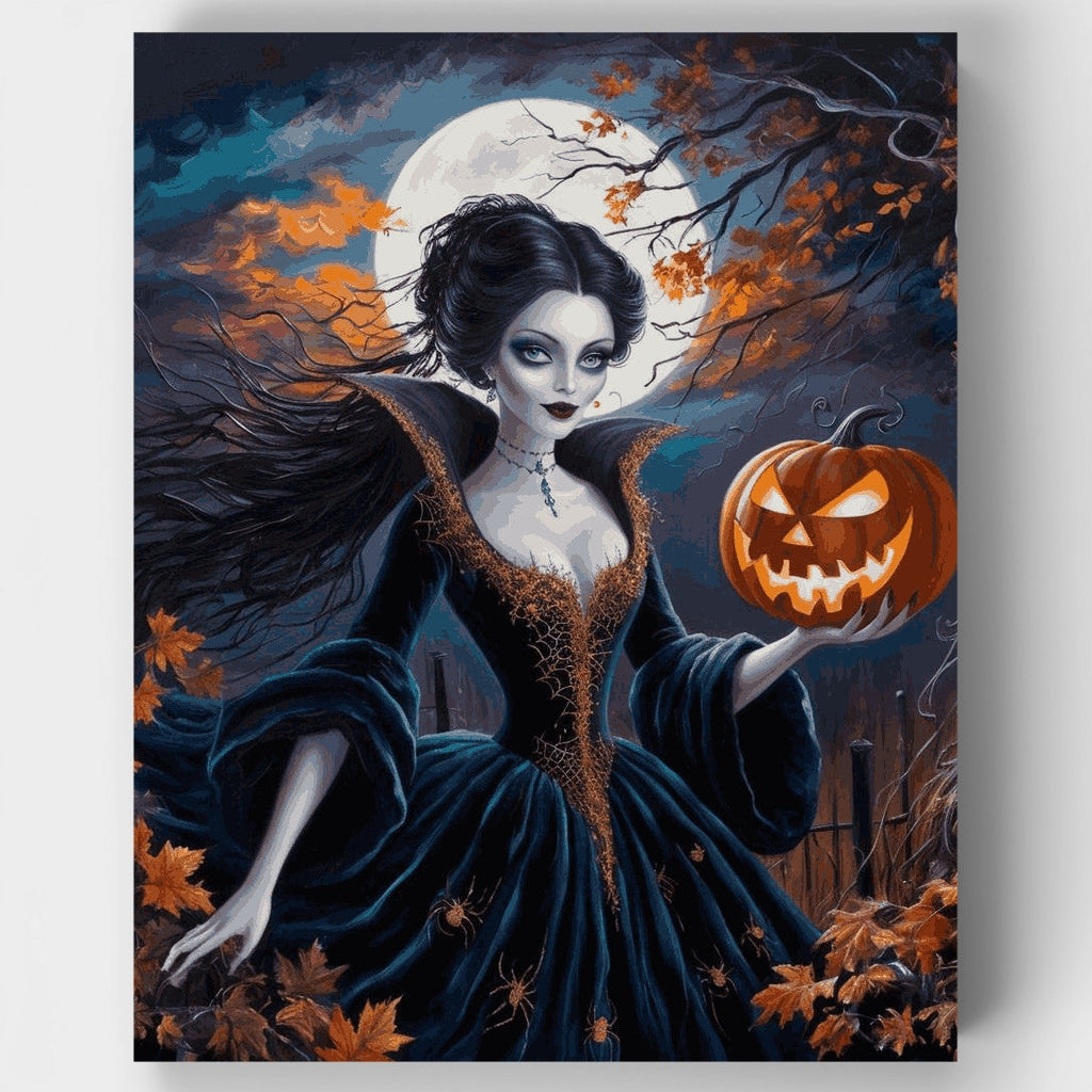 Halloween Night Queen - Paint by Numbers Kit