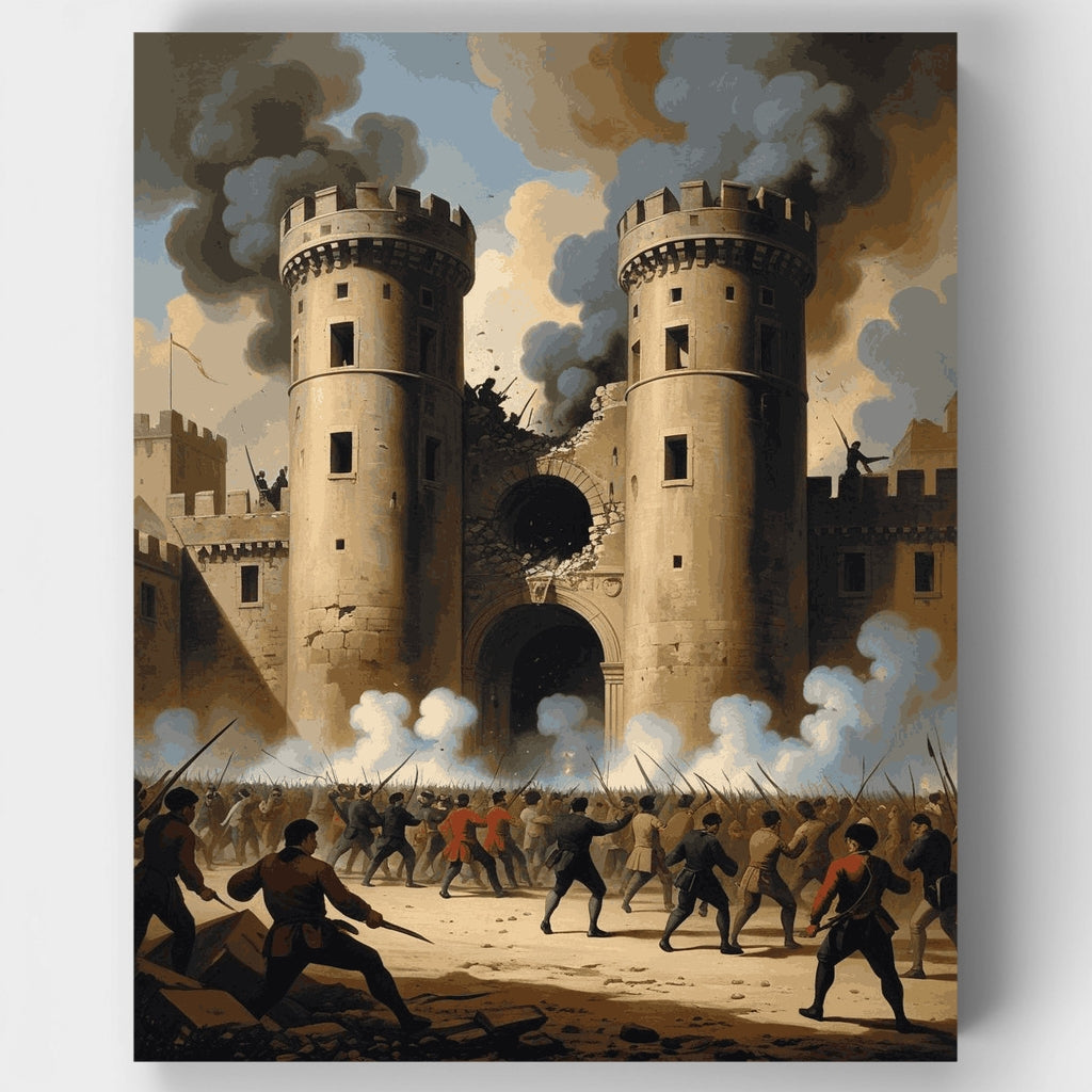 La toma de la Bastilla - Kit de pintura por números — Estándar