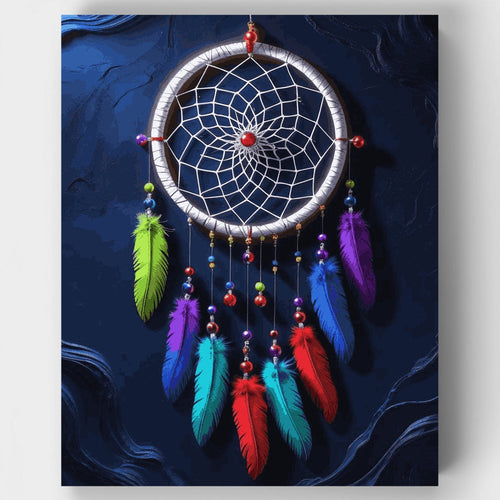 Rainbow Spirit Catcher - Paint by Numbers Kit