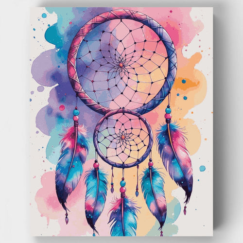 Watercolor Dream Weaver - Paint by Numbers Kit