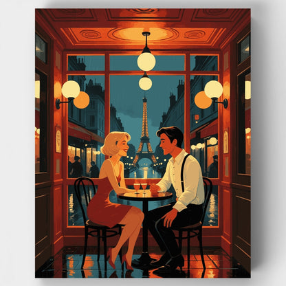 Evening in Paris - Paint by Numbers Kit