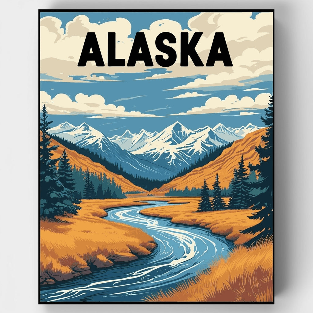 Alaska - Kit de pintura por números — Estándar