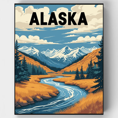 Alaska - Paint by Numbers Kit