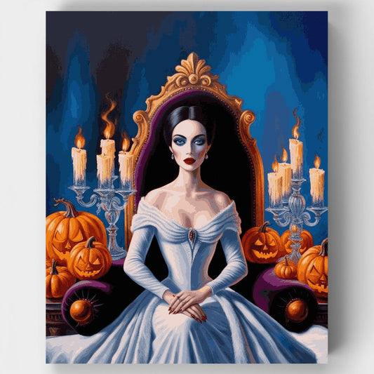 Halloween Princess - Paint by Numbers Kit