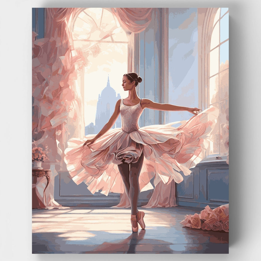 Ballet elegante - Kit de pintura por números — Estándar