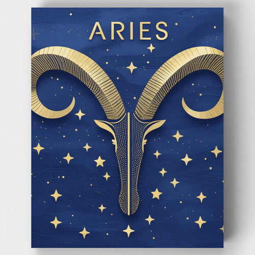 Celestial Aries - Paint by Numbers Kit