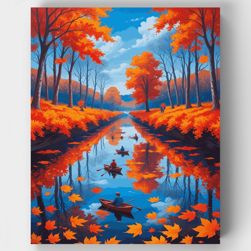 Autumn Reflections - Paint by Numbers Kit