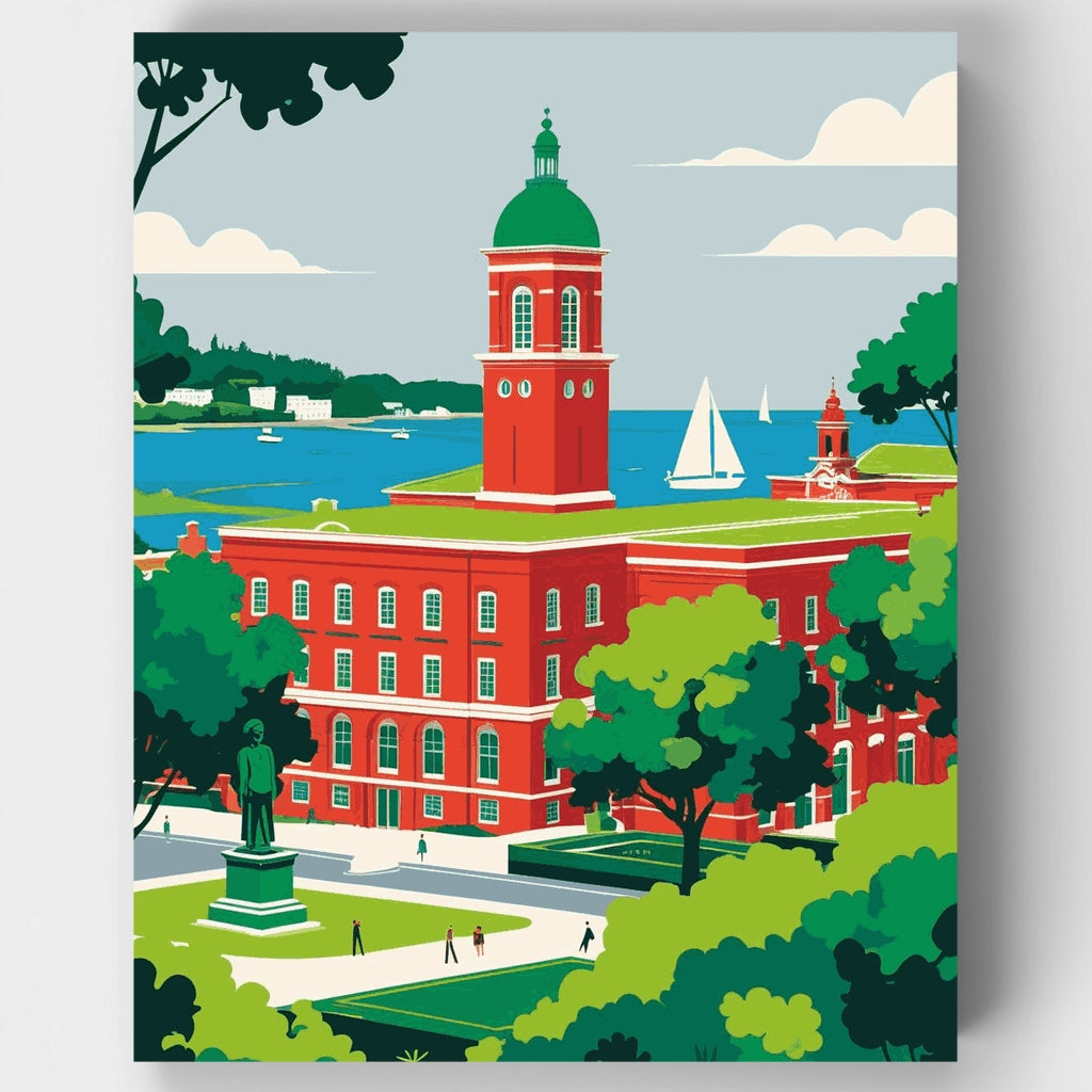 Annapolis Naval Academy - Paint by Numbers Kit