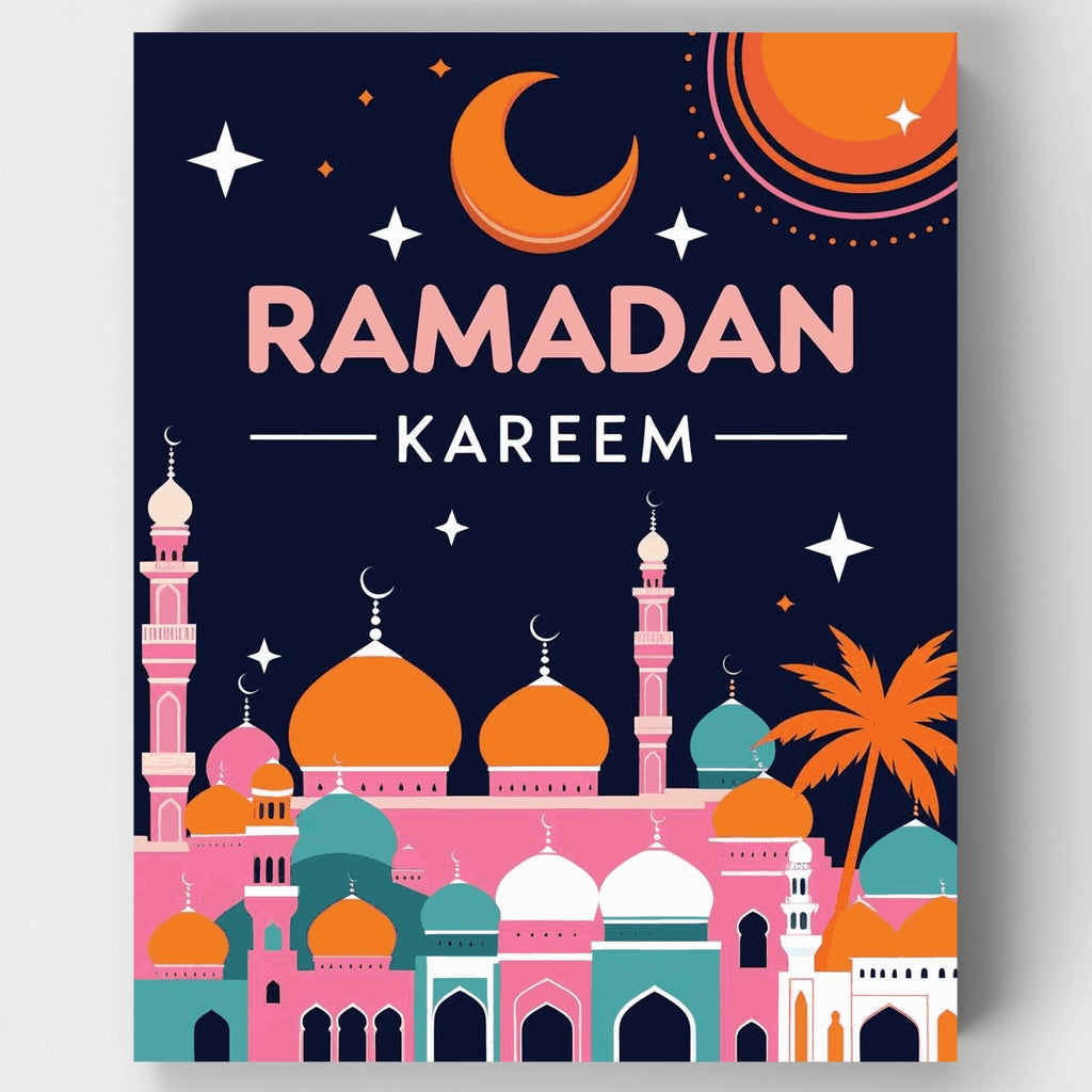 Ramadán Kareem - Kit de pintura por números — Estándar