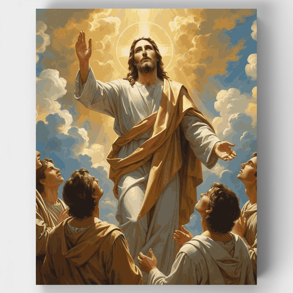 Ascensión de Cristo - Kit de pintura por números — Estándar