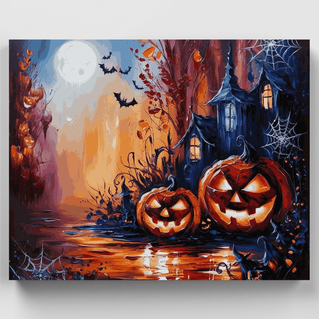Halloween Night Magic - Paint by Numbers Kit