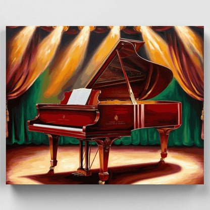 Grand Piano - Paint by Numbers Kit