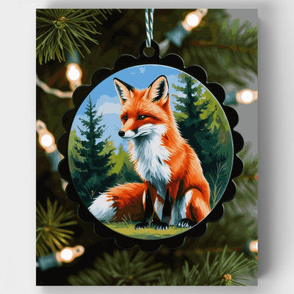 Fox in Forest - Paint by Numbers Kit
