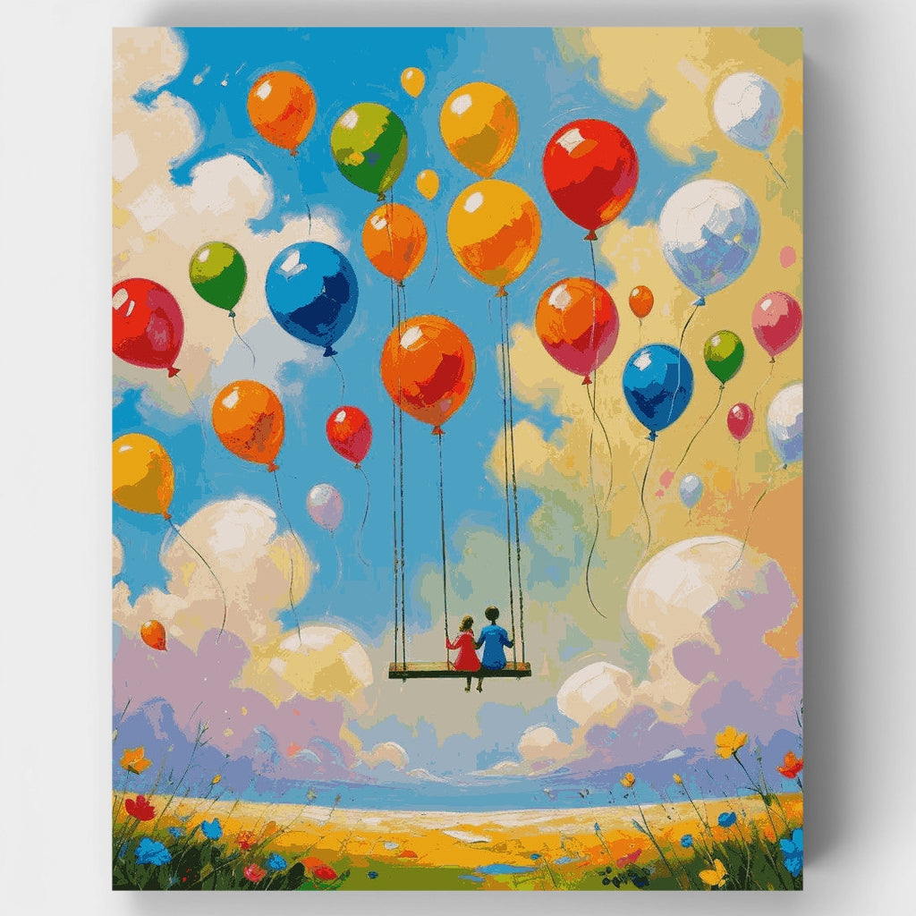 Sueños de globo - Kit de pintura por números — Estándar