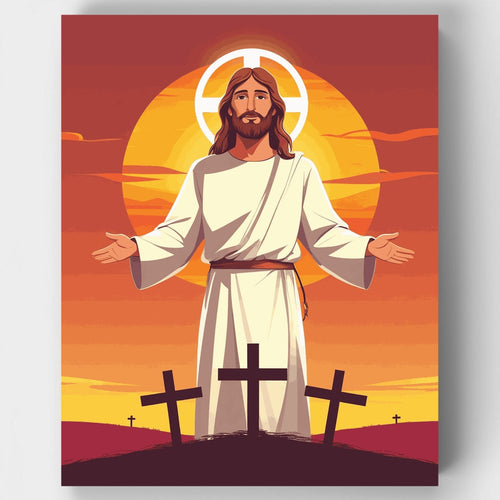 Resurrection of Christ - Paint by Numbers Kit