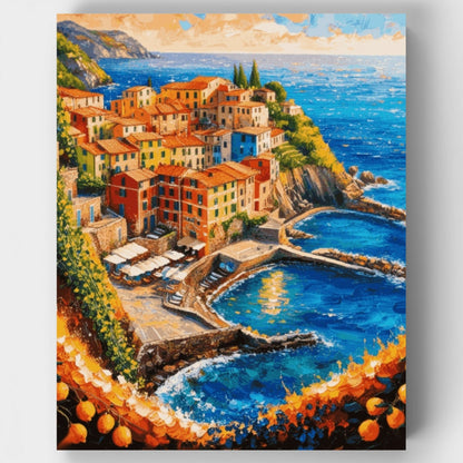Cinque Terre - Paint by Numbers Kit