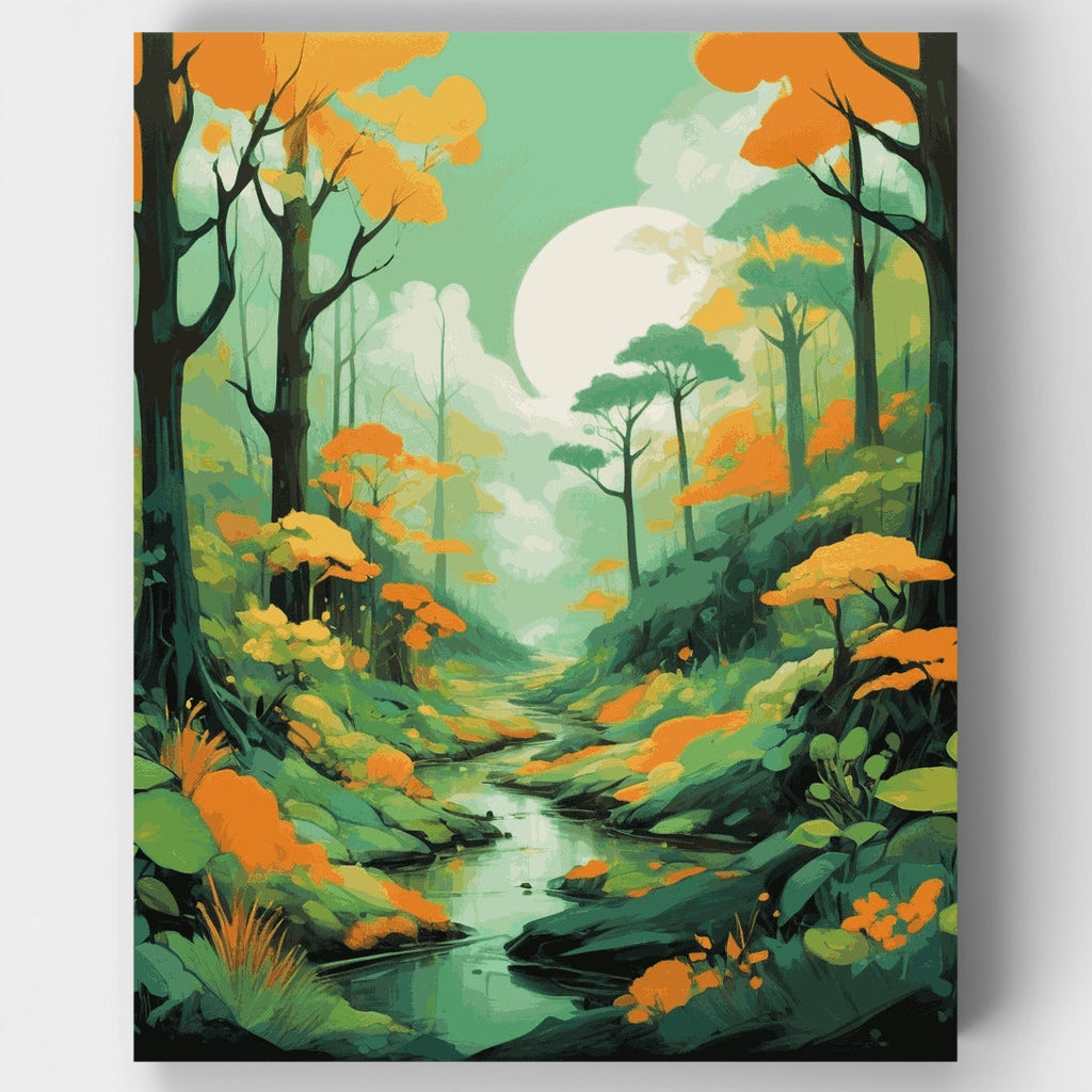 Arroyo Místico - Kit de pintura por números — Estándar