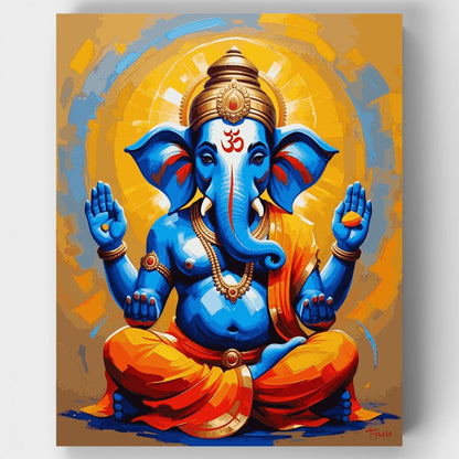 Ganesha - Paint by Numbers Kit