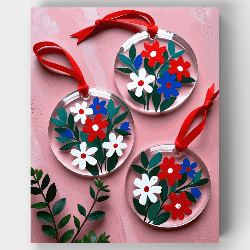 Floral Ornaments - Paint by Numbers Kit