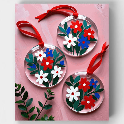 Floral Ornaments - Paint by Numbers Kit