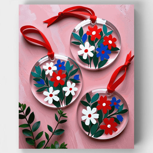 Floral Ornaments - Paint by Numbers Kit