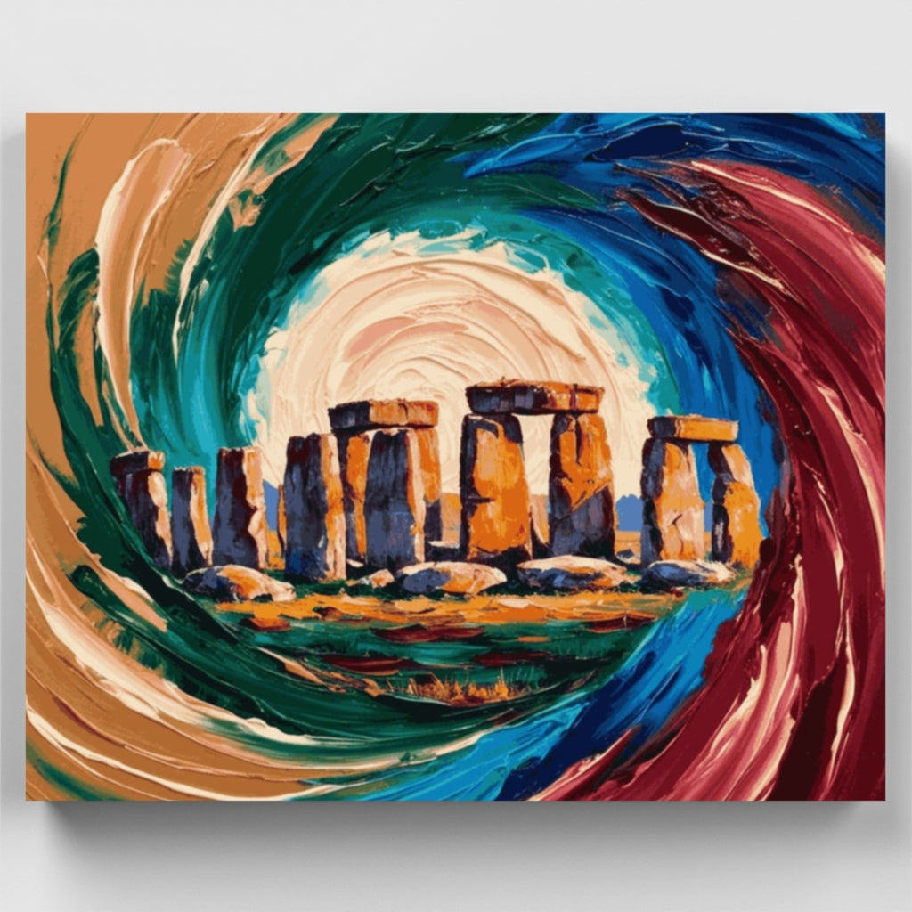 Stonehenge - Kit de pintura por números — Estándar