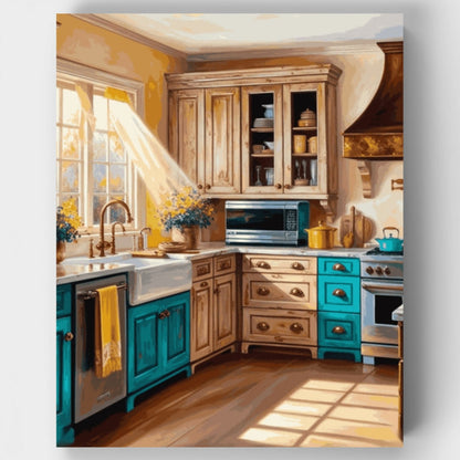Vibrant Kitchen - Paint by Numbers Kit