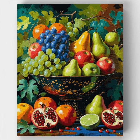 Abundant Harvest Still Life - Paint by Numbers Kit