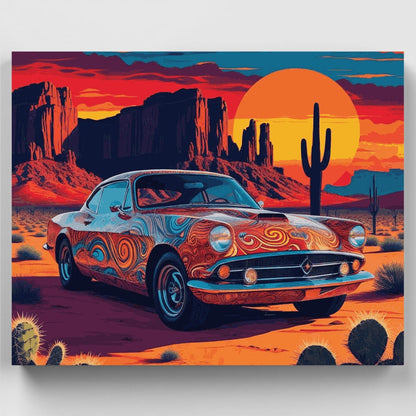 Desert Sunset Classic - Paint by Numbers Kit