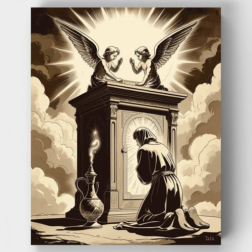 Sacred Prayer - Paint by Numbers Kit