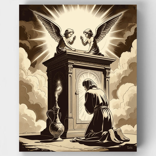Sacred Prayer - Paint by Numbers Kit