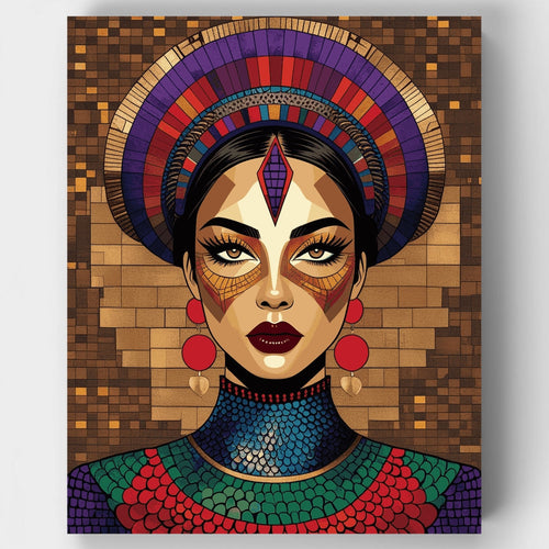 Cultural Portrait - Paint by Numbers Kit