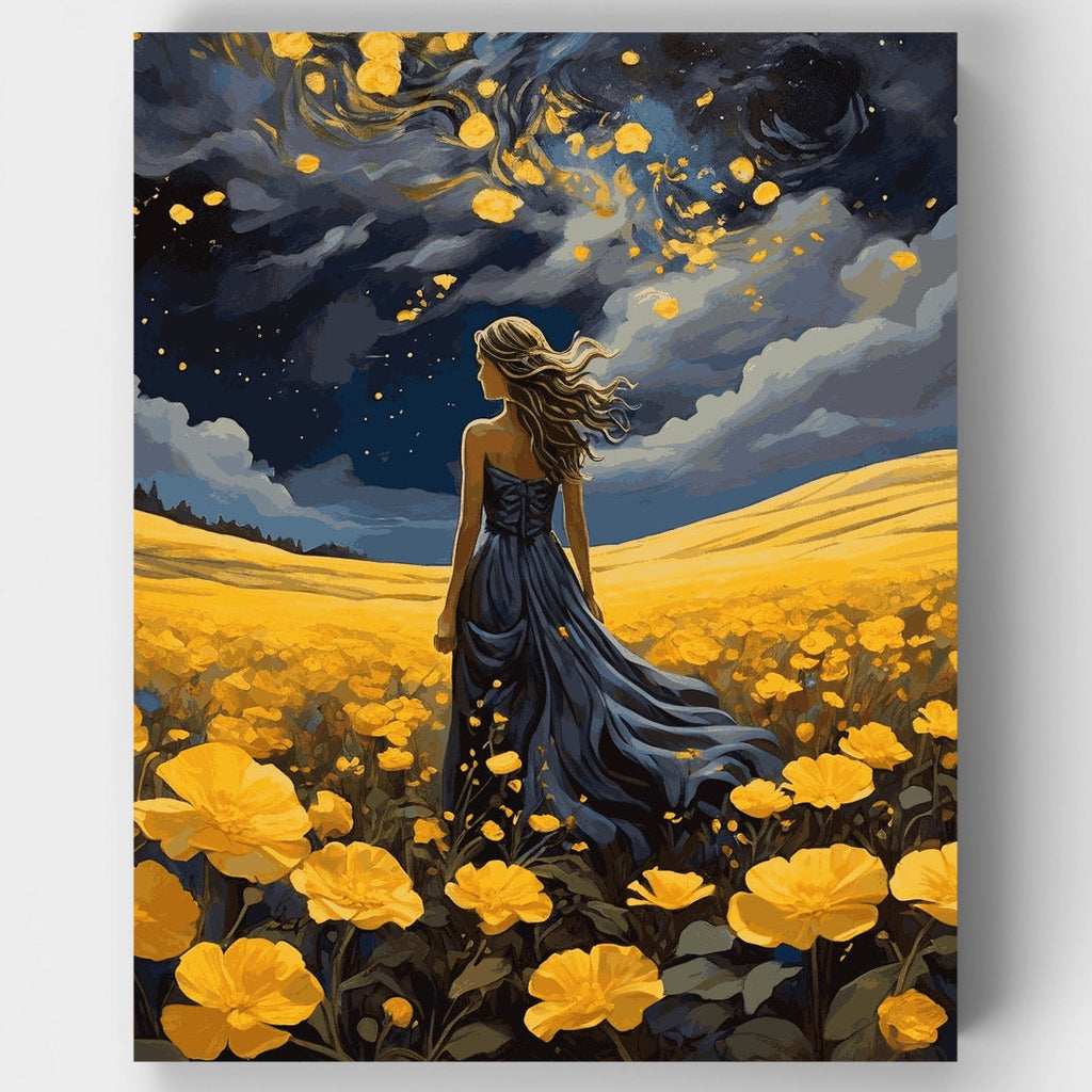 Sueños Dorados - Kit de pintura por números — Estándar